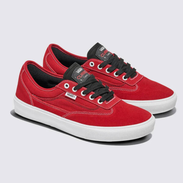 Tênis Vans Curren Caples Skate Red White - Imagem 2