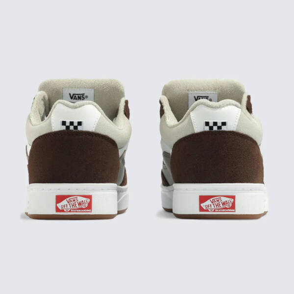 Tênis Vans Estazzo Skate Dark Brown White - Imagem 4