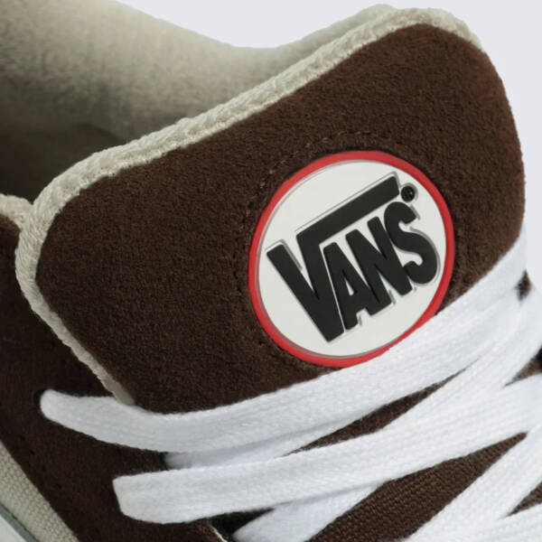 Tênis Vans Estazzo Skate Dark Brown White - Imagem 5
