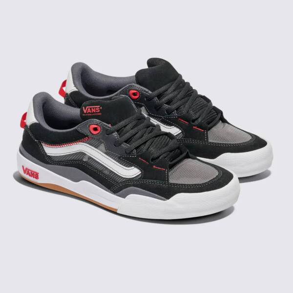 Tênis Vans Wayvee 2.0 Skate Black White/Red - Imagem 2