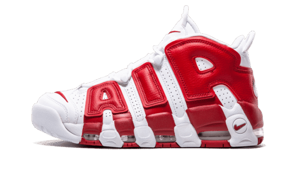 Tênis Nike Air More Uptempo - Branco e Vermelho