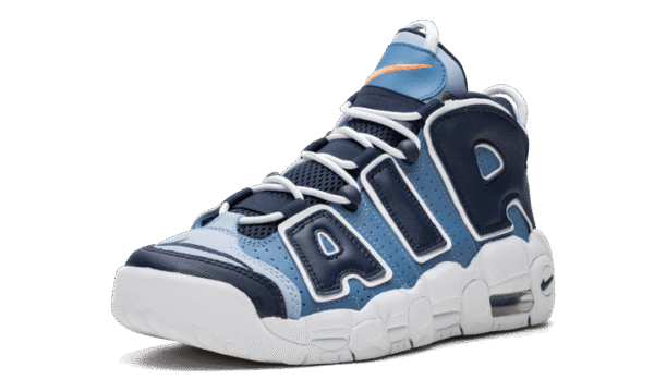 Tênis Nike Air More Uptempo - Azul - Imagem 4