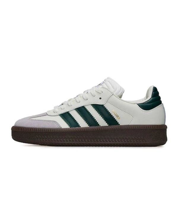 Tênis adidas Samba Xlg Unissex Branco-Verde