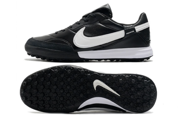 NIKE Premiere 3 TF - Preto e Branco Society - Imagem 4