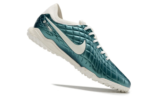 Chuteira Nike Tiempo Legend 10 Pro TF Verde Esmeralda Society - Imagem 6