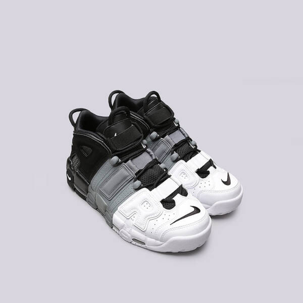 Tênis Nike Air More Uptempo - Preto, Cinza e branco - Imagem 5