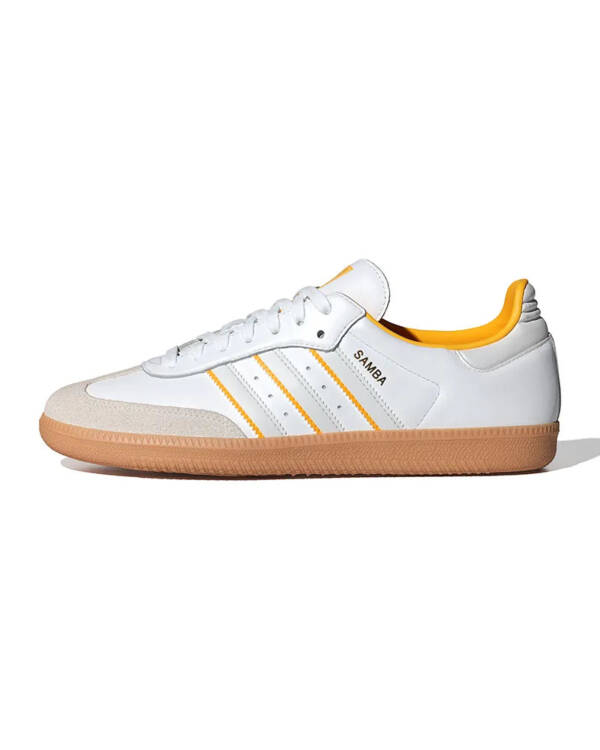 Tênis adidas Samba OG Masculino Branco-Amarelo