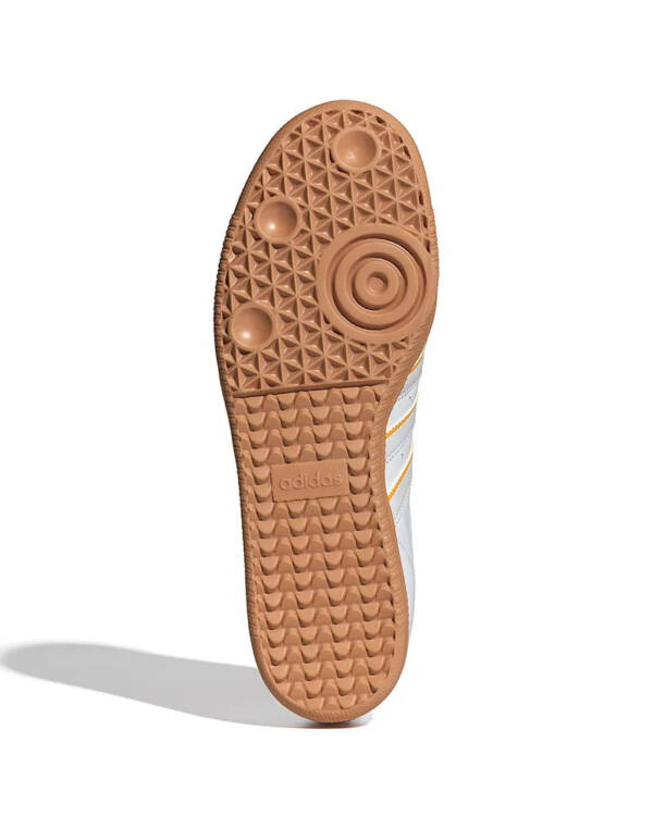 Tênis adidas Samba OG Masculino Branco-Amarelo - Imagem 5
