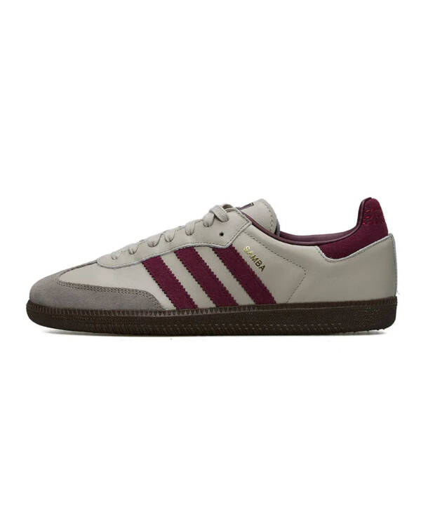 Tênis adidas Samba OG Masculino Bege-Vinho