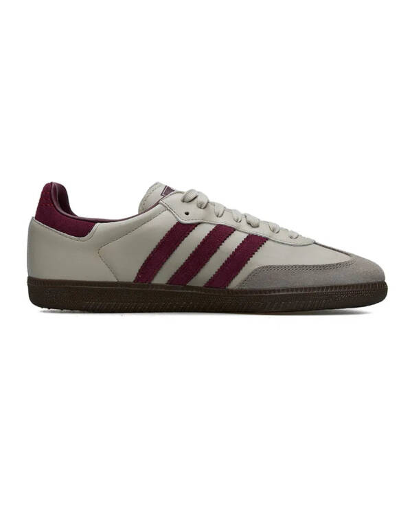 Tênis adidas Samba OG Masculino Bege-Vinho - Imagem 3