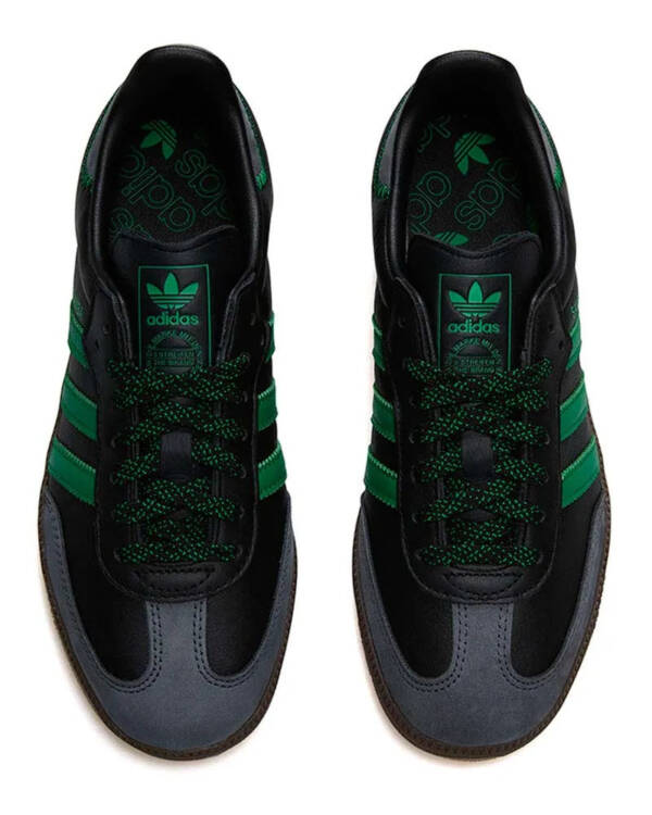 Tênis adidas Samba Og Feminino Black-Verde - Imagem 4