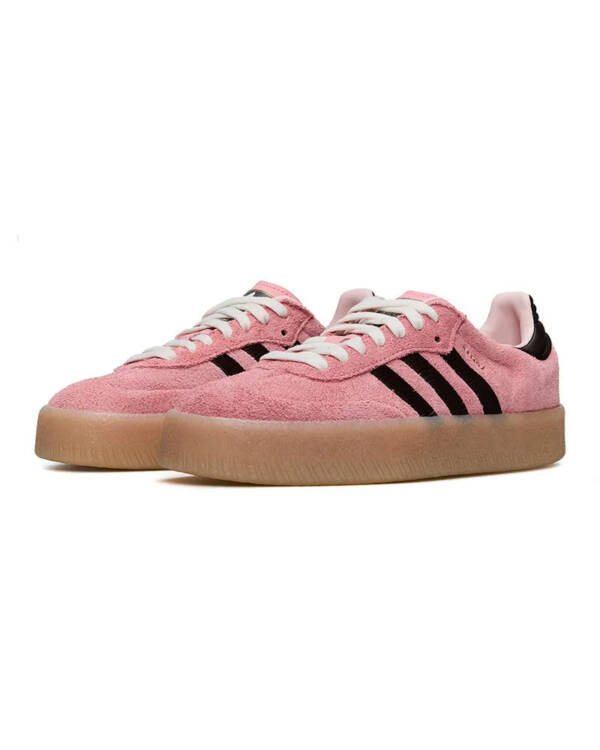 Tênis adidas Sambae Feminino Rosa-Preto - Imagem 2