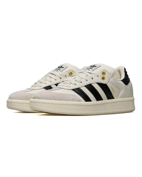 Tênis adidas Samba Xlg Unissex Branco-Preto - Imagem 5