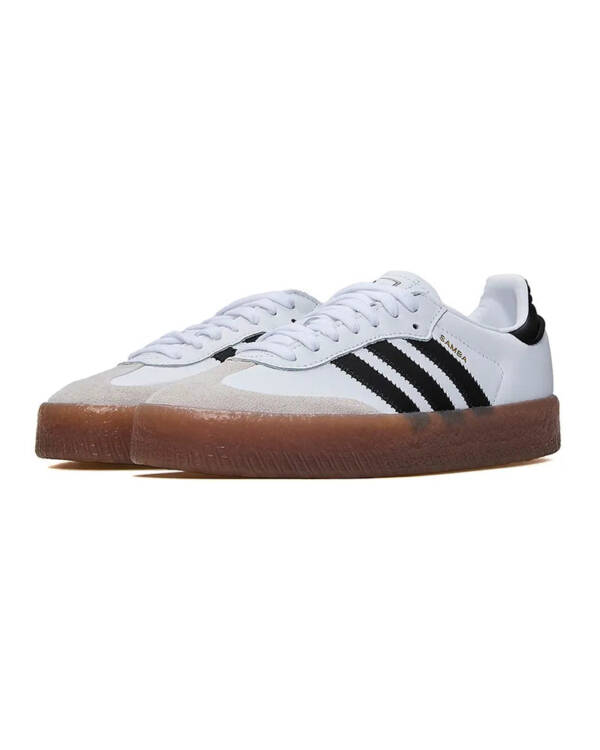 Tênis adidas Sambae Feminino Branco-Preto - Imagem 2