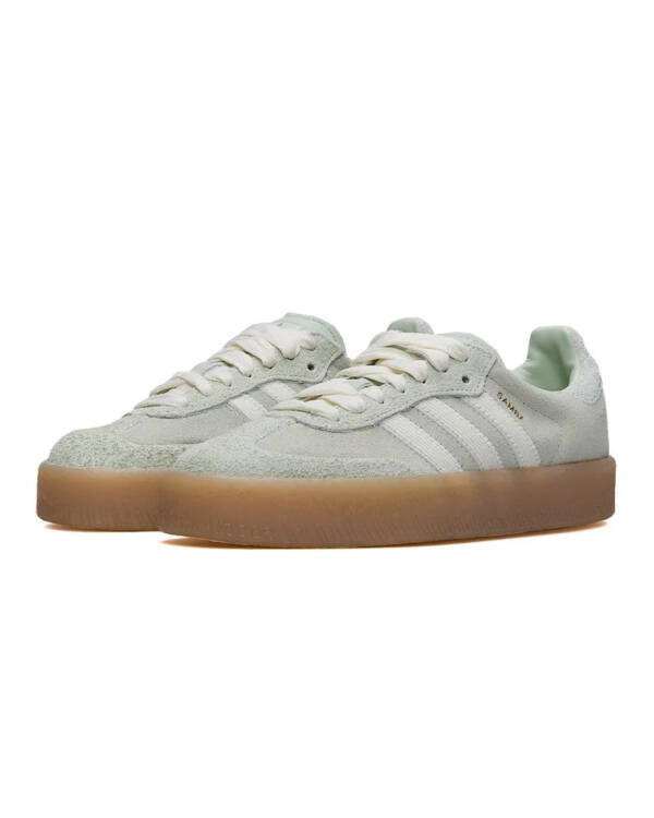 Tênis adidas Sambae Feminino Verde-Branco - Imagem 2