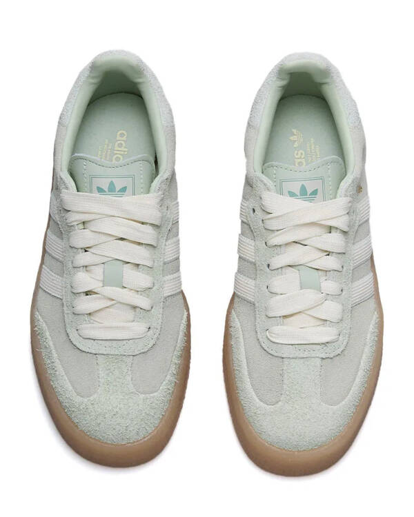 Tênis adidas Sambae Feminino Verde-Branco - Imagem 3