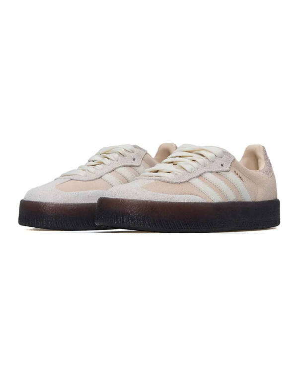Tênis adidas Sambae Feminino Bege - Imagem 2