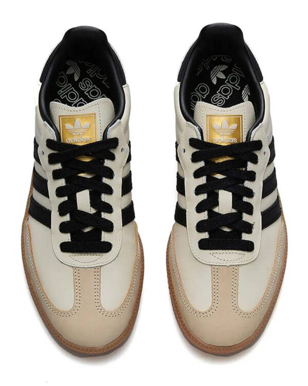 Tênis adidas Samba OG Unissex Bege - Imagem 4