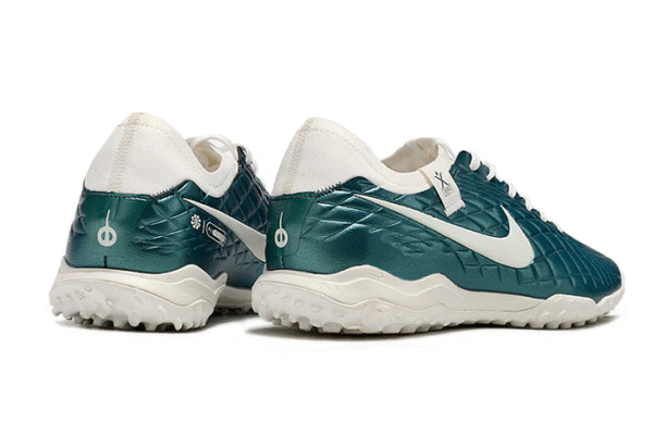 Chuteira Nike Tiempo Legend 10 Pro TF Verde Esmeralda Society - Imagem 7