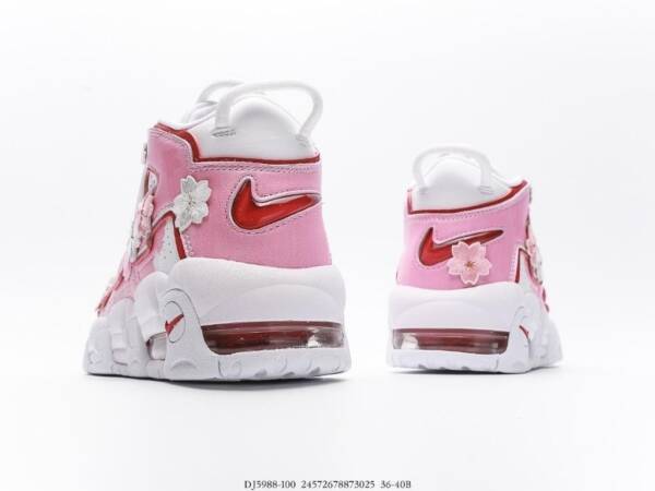 Tênis Nike Air More Air More Uptempo'96 GS 'White Cherry blossoms' - Imagem 2