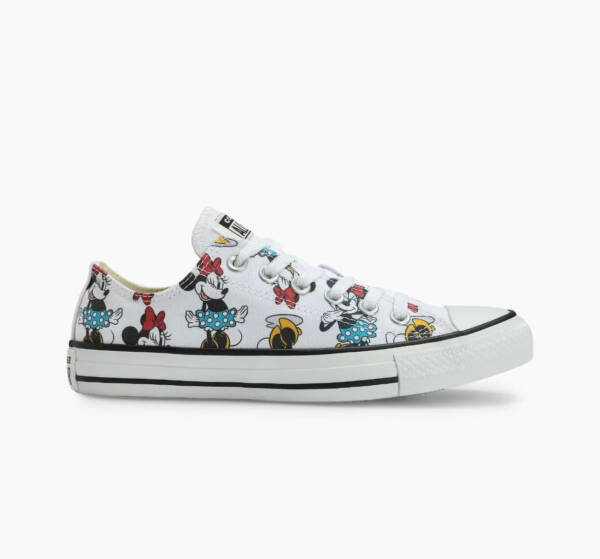 Tênis All Star: Chuck Taylor All Star Minnie Branco