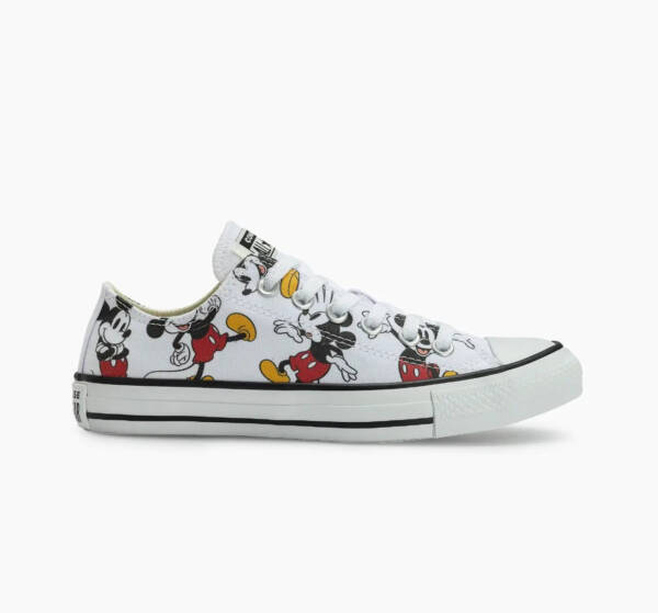 Tênis All Star: Chuck Taylor All Star Mickey Branco