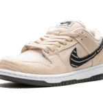 Nike SB Dunk Low Albino & Preto 'Jiu-Jitsu' - Imagem 4