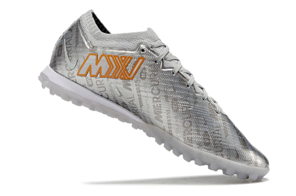 Chuteira Nike air zoom mercurial valor 15 elite TF PRATA - Anviersário de 25 anos Society - Imagem 7