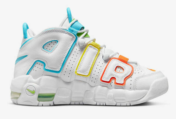 Air More Uptempo 'White Rainbow' - Imagem 4