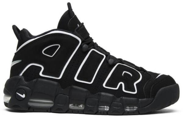 Tênis Nike Air More Uptempo - Preto - Imagem 3