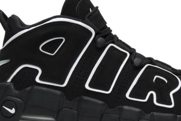 Tênis Nike Air More Uptempo - Preto - Imagem 4