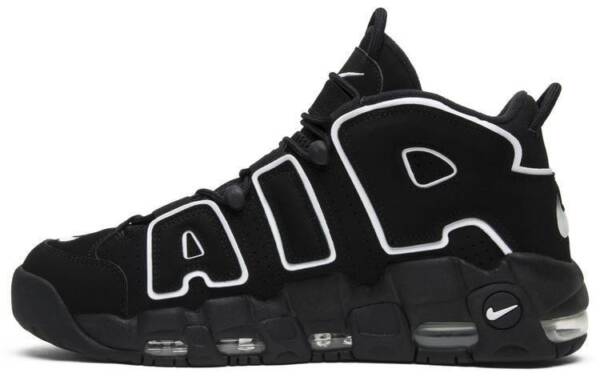 Tênis Nike Air More Uptempo - Preto - Imagem 5