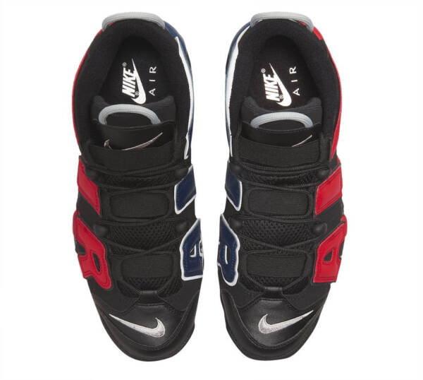 Tênis Nike Air More Uptempo 'Navy and Red' - Imagem 7