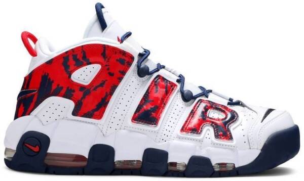 Tênis Nike Air More Uptempo 'Red Navy Camo' - Imagem 2